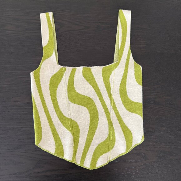 Peppermayo Knit Corset Top - Picture 2 of 3